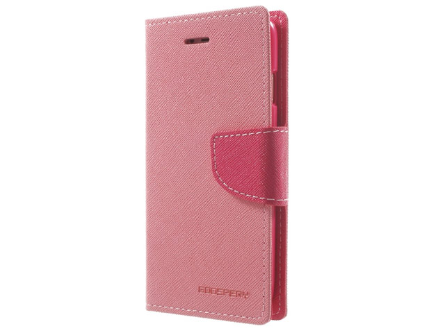 Чехол Mercury Goospery Fancy Diary Case для LG X style (розовый, винилискожа)