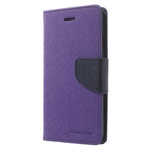 Чехол Mercury Goospery Fancy Diary Case для LG X style (фиолетовый, винилискожа)