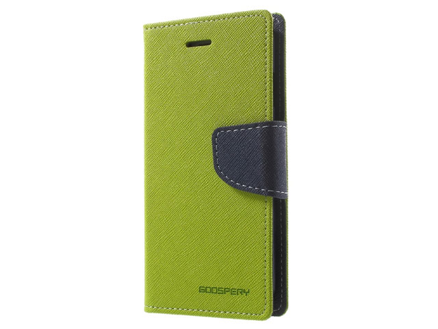Чехол Mercury Goospery Fancy Diary Case для LG X style (зеленый, винилискожа)