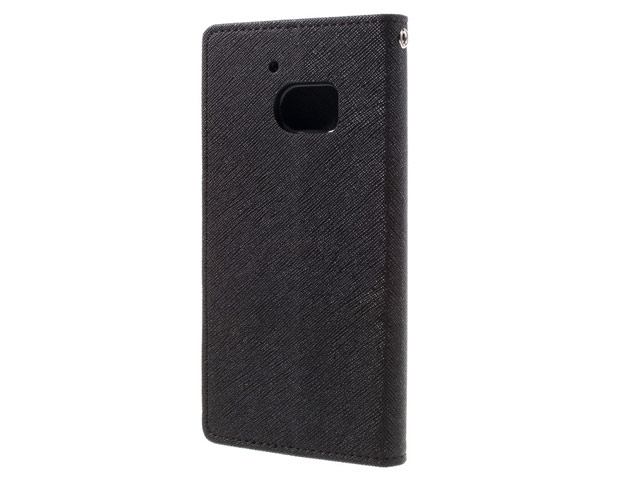 Чехол Mercury Goospery Fancy Diary Case для HTC 10/10 Lifestyle (черный/коричневый, винилискожа)