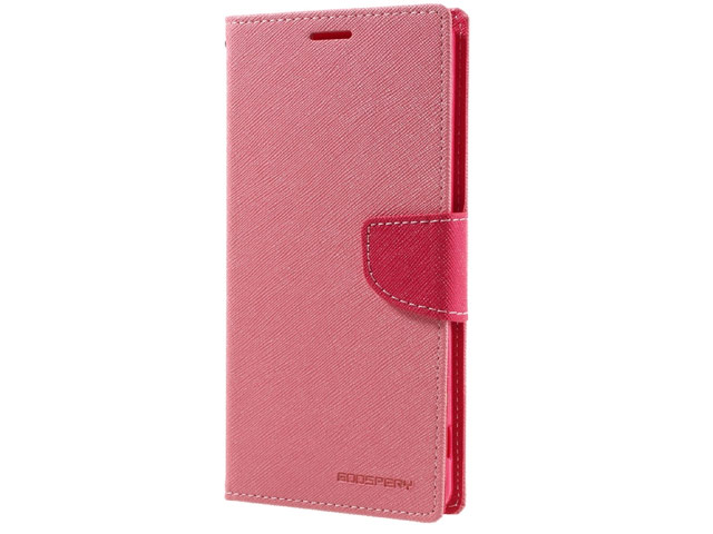 Чехол Mercury Goospery Fancy Diary Case для Sony Xperia X (розовый, винилискожа)