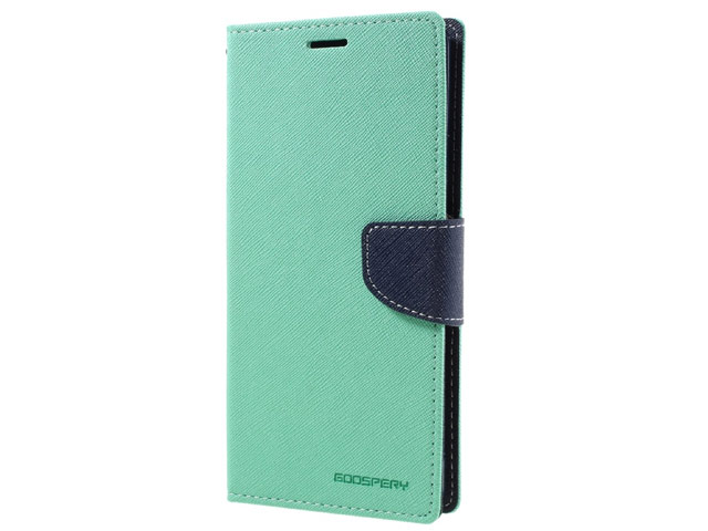 Чехол Mercury Goospery Fancy Diary Case для Sony Xperia X (голубой, винилискожа)