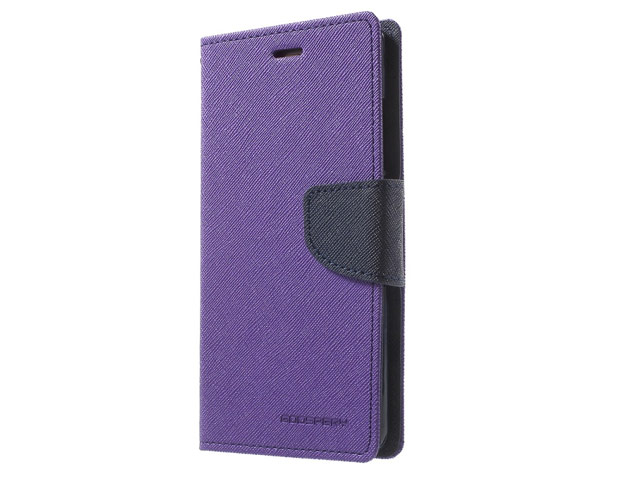 Чехол Mercury Goospery Fancy Diary Case для Sony Xperia X (фиолетовый, винилискожа)