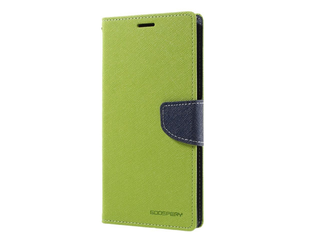 Чехол Mercury Goospery Fancy Diary Case для Sony Xperia X (зеленый, винилискожа)