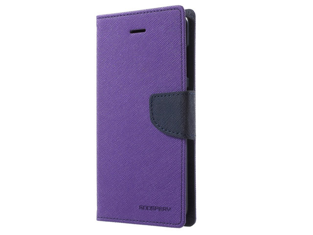 Чехол Mercury Goospery Fancy Diary Case для Asus Zenfone 3 Deluxe ZS570KL (фиолетовый, винилискожа)