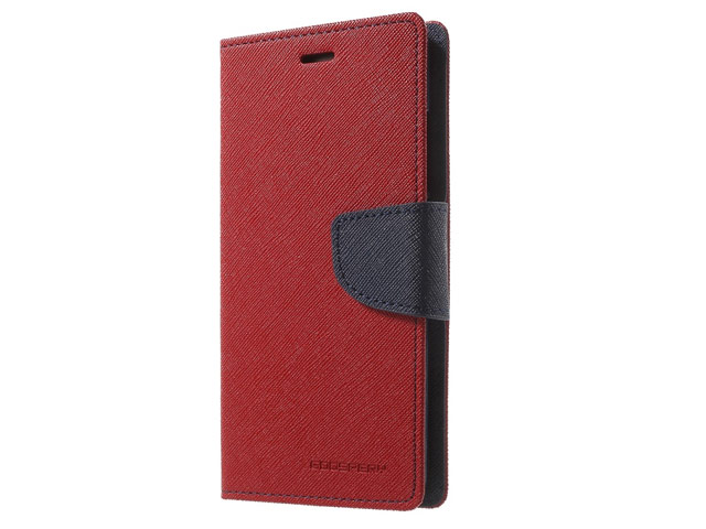 Чехол Mercury Goospery Fancy Diary Case для Xiaomi Redmi Note 3 (красный, винилискожа)