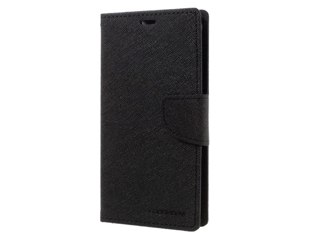 Чехол Mercury Goospery Fancy Diary Case для Xiaomi Redmi Note 4 (черный, винилискожа)