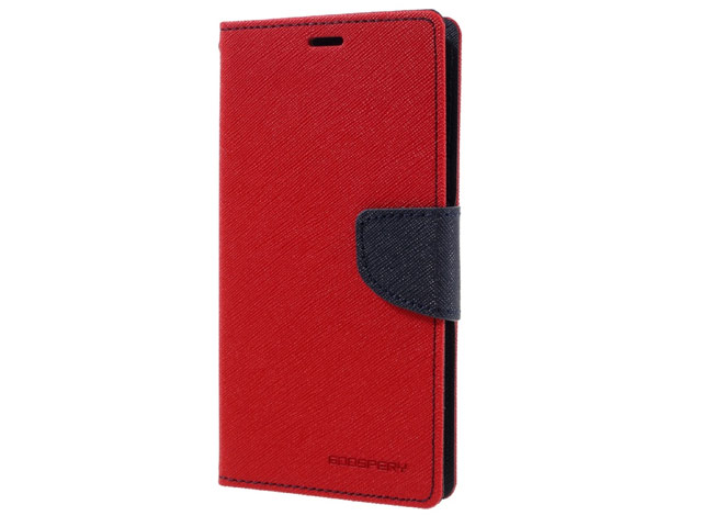 Чехол Mercury Goospery Fancy Diary Case для Xiaomi Redmi Note 4 (красный, винилискожа)