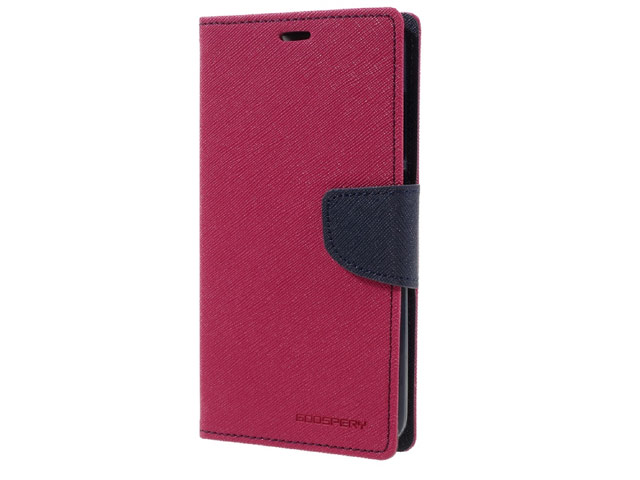 Чехол Mercury Goospery Fancy Diary Case для Xiaomi Redmi Note 4 (малиновый, винилискожа)