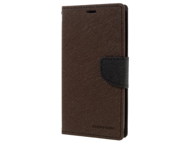 Чехол Mercury Goospery Fancy Diary Case для Xiaomi Redmi Note 4 (коричневый, винилискожа)