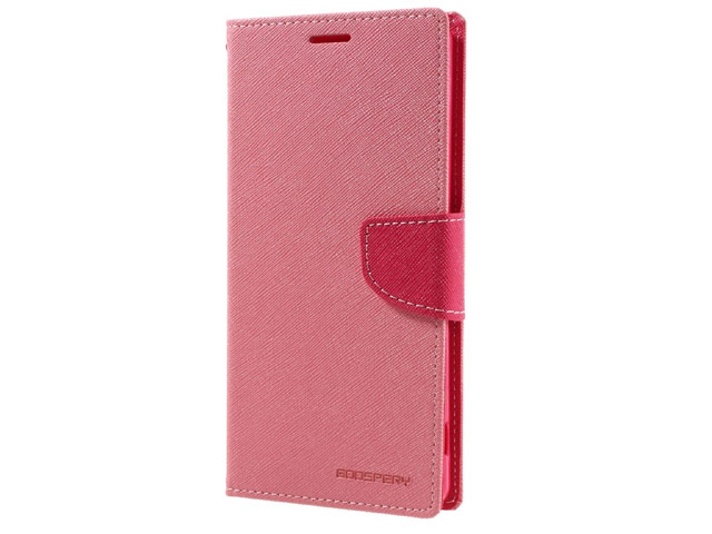 Чехол Mercury Goospery Fancy Diary Case для Sony Xperia XA ultra (розовый, винилискожа)