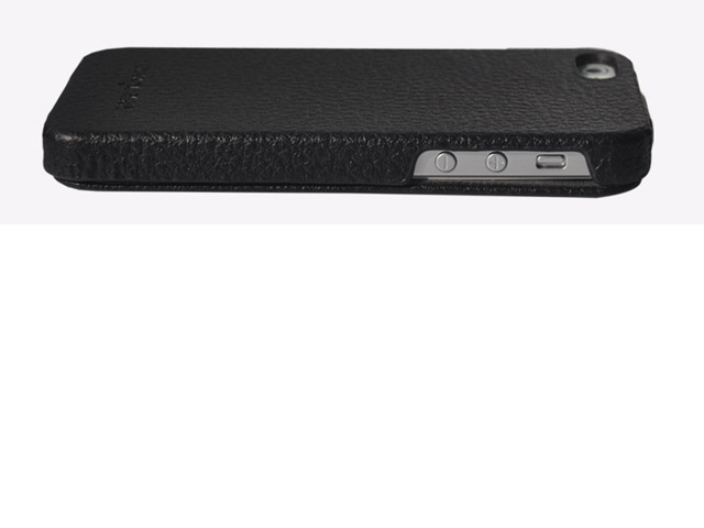 Чехол Discovery Buy case для Apple iPhone 5 (черный, кожанный)