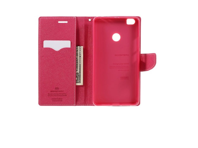 Чехол Mercury Goospery Fancy Diary Case для Xiaomi Mi Max (розовый, винилискожа)