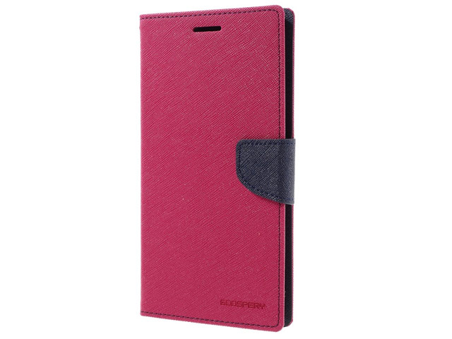 Чехол Mercury Goospery Fancy Diary Case для Xiaomi Mi Max (малиновый, винилискожа)
