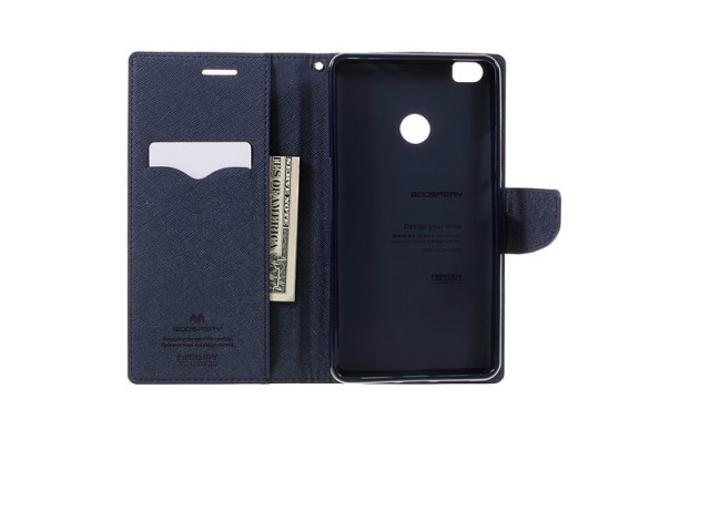Чехол Mercury Goospery Fancy Diary Case для Xiaomi Mi Max (малиновый, винилискожа)