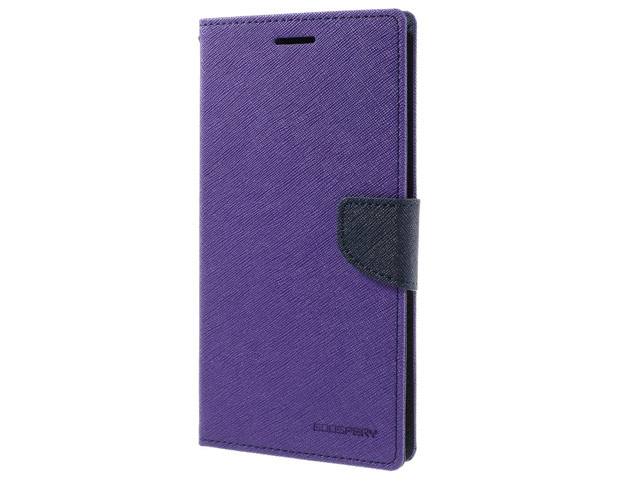 Чехол Mercury Goospery Fancy Diary Case для Xiaomi Mi Max (фиолетовый, винилискожа)