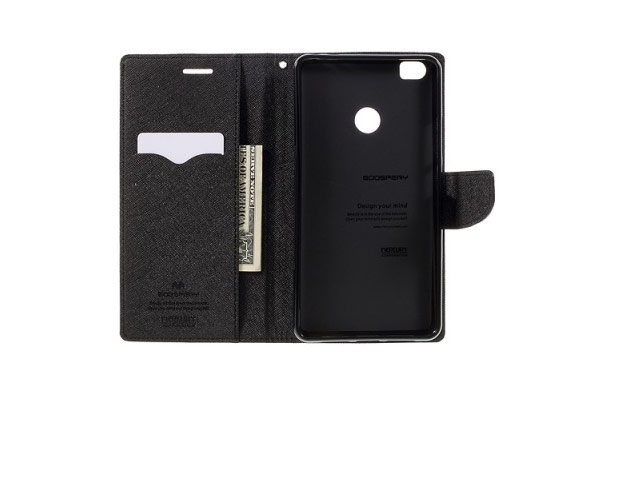Чехол Mercury Goospery Fancy Diary Case для Xiaomi Mi Max (коричневый, винилискожа)