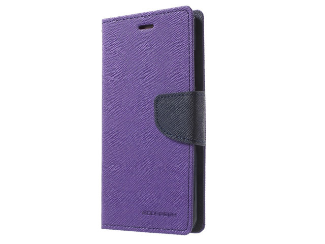 Чехол Mercury Goospery Fancy Diary Case для Sony Xperia XA (фиолетовый, винилискожа)