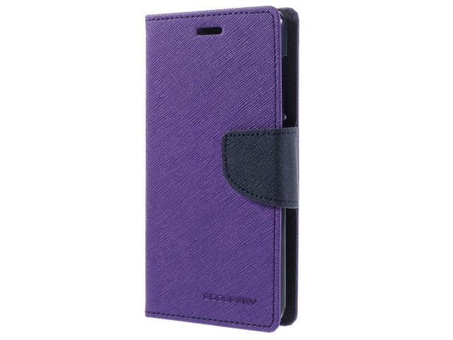 Чехол Mercury Goospery Fancy Diary Case для Xiaomi Redmi 3 (фиолетовый, винилискожа)