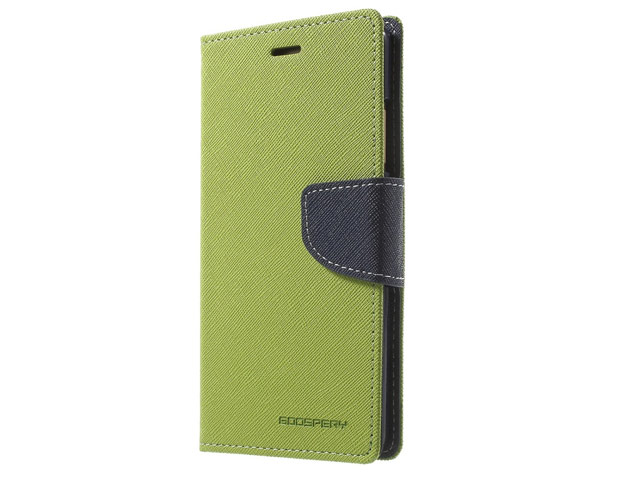 Чехол Mercury Goospery Fancy Diary Case для Huawei P9 (зеленый, винилискожа)
