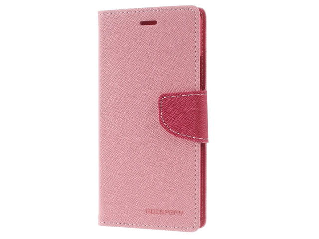 Чехол Mercury Goospery Fancy Diary Case для Huawei P9 lite (розовый, винилискожа)