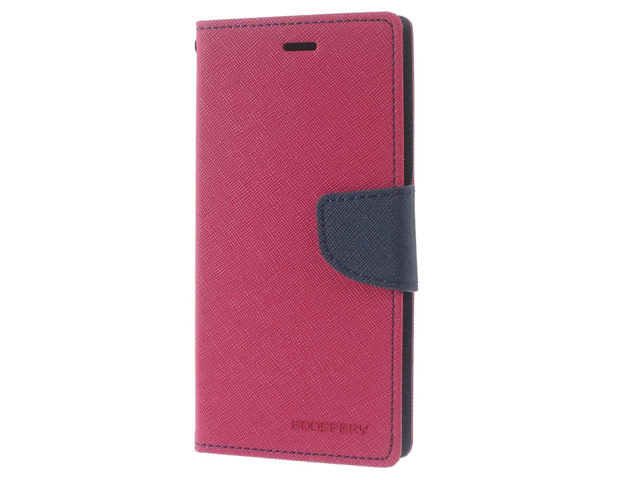 Чехол Mercury Goospery Fancy Diary Case для Huawei P9 lite (малиновый, винилискожа)