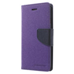 Чехол Mercury Goospery Fancy Diary Case для Apple iPhone 7 plus (фиолетовый, винилискожа)