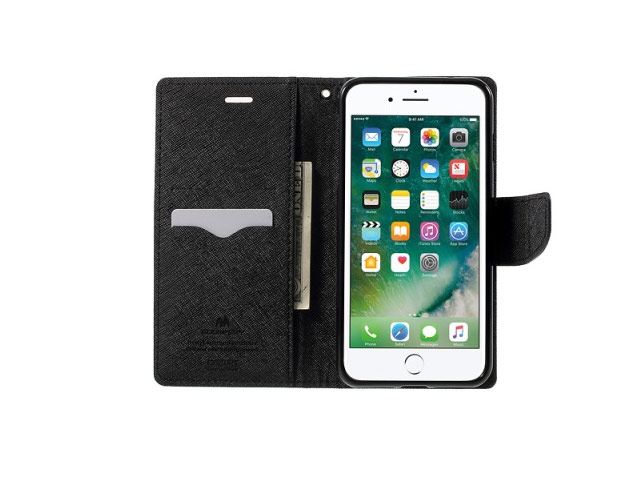 Чехол Mercury Goospery Fancy Diary Case для Apple iPhone 7 plus (коричневый, винилискожа)