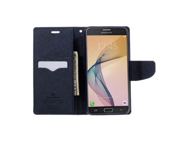 Чехол Mercury Goospery Fancy Diary Case для Samsung Galaxy J7 2016 J710 (фиолетовый, винилискожа)