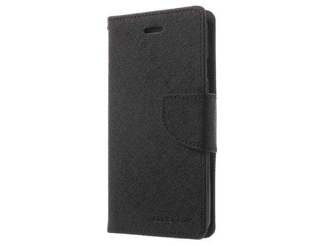 Чехол Mercury Goospery Fancy Diary Case для LG Stylus 2 (черный, винилискожа)