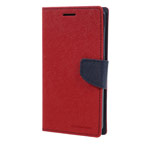 Чехол Mercury Goospery Fancy Diary Case для LG V20 (красный, винилискожа)