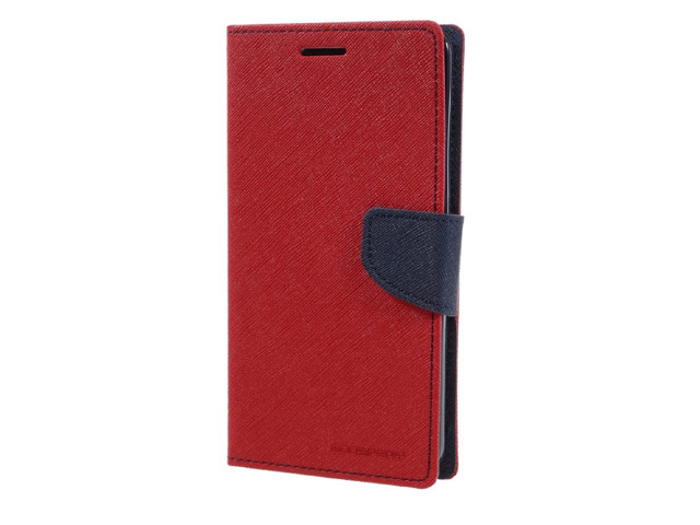 Чехол Mercury Goospery Fancy Diary Case для LG V20 (красный, винилискожа)