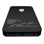 Чехол Zepa Case Ferrari для Apple iPhone 5 (черный, алюминиевый)