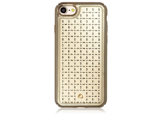 Чехол Occa Spade Collection для Apple iPhone 7 (золотистый, кожаный)