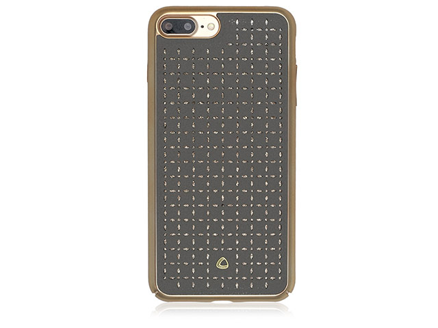 Чехол Occa Spade Collection для Apple iPhone 7 plus (серый, кожаный)
