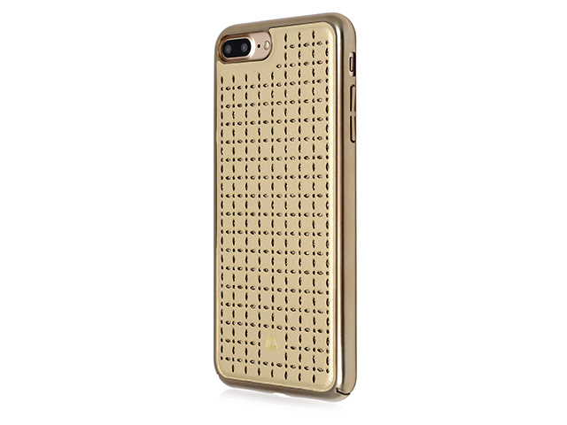 Чехол Occa Spade Collection для Apple iPhone 7 plus (золотистый, кожаный)
