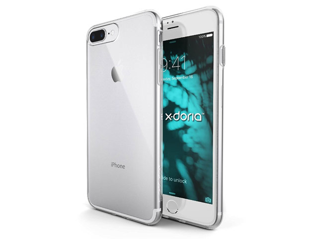 Чехол X-doria GelJacket 2 case для Apple iPhone 7 plus (прозрачный, гелевый)