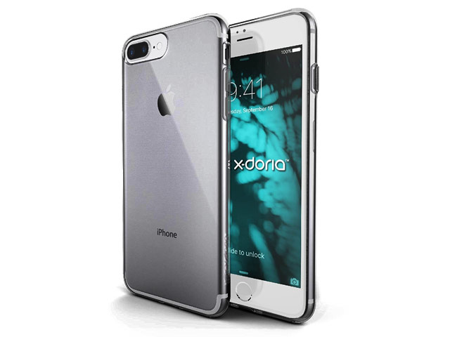 Чехол X-doria GelJacket 2 case для Apple iPhone 7 plus (серый, гелевый)