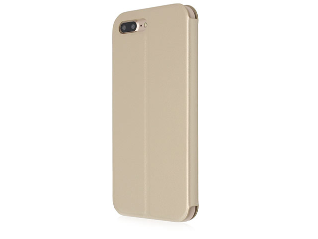Чехол Just Must Slim II Collection для Apple iPhone 7 plus (золотистый, кожаный)