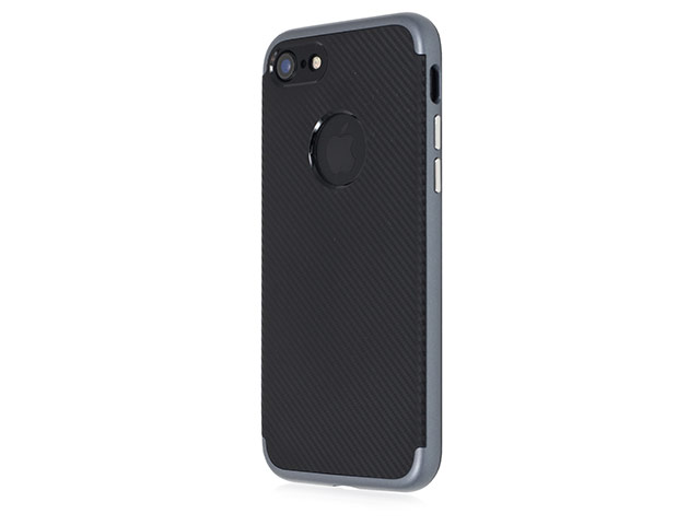 Чехол Just Must Arm Collection для Apple iPhone 7 (черный/серый, гелевый)