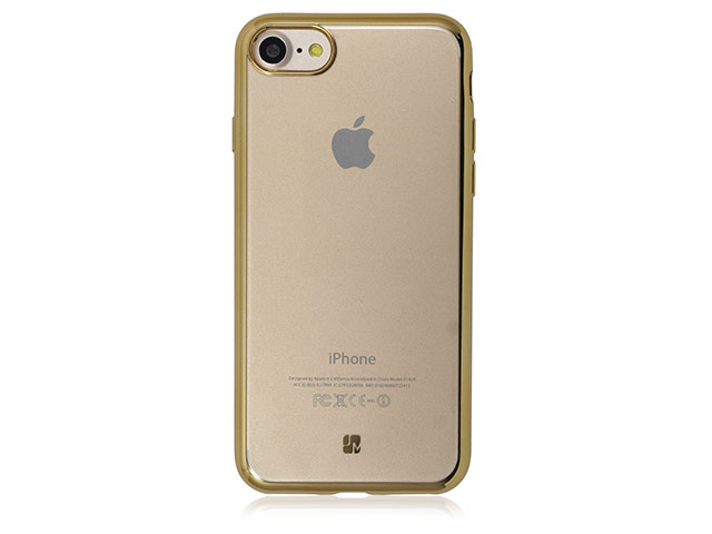 Чехол Just Must Mirror Series для Apple iPhone 7 (золотистый, пластиковый)