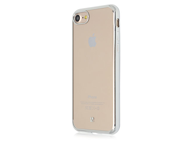 Чехол Just Must Mirror Series для Apple iPhone 7 (серебристый, пластиковый)