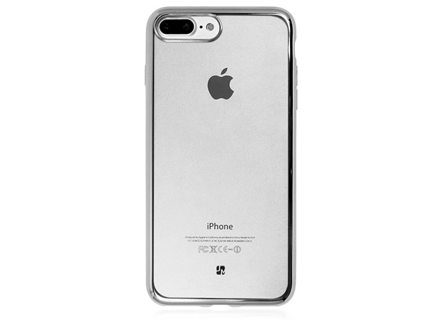 Чехол Just Must Mirror Series для Apple iPhone 7 plus (серебристый, пластиковый)