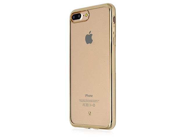 Чехол Just Must Mirror Series для Apple iPhone 7 plus (золотистый, пластиковый)