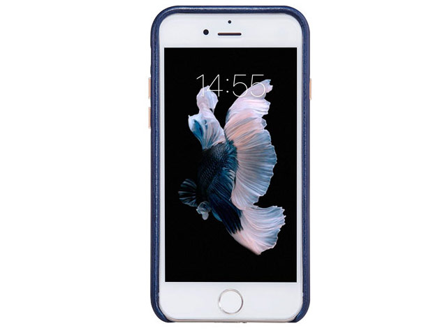 Чехол Just Must Lolly Collection для Apple iPhone 7 plus (синий, кожаный)
