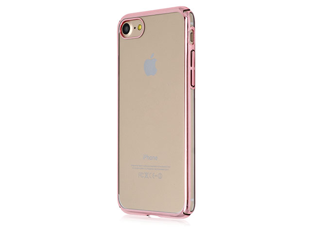 Чехол Just Must Decor III Series для Apple iPhone 7 (розово-золотистый, пластиковый)