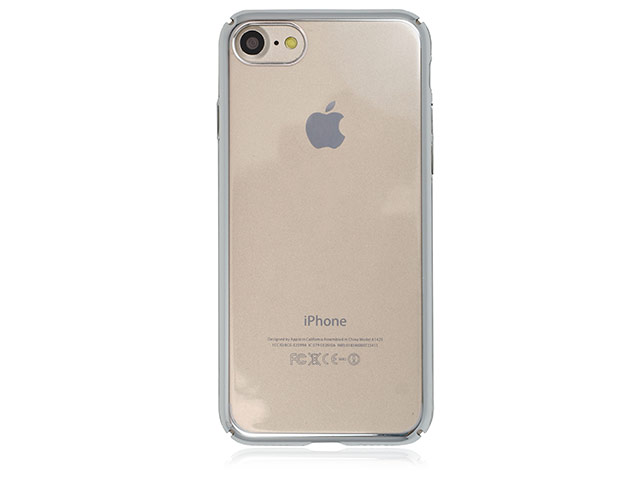 Чехол Just Must Decor III Series для Apple iPhone 7 (серебристый, пластиковый)