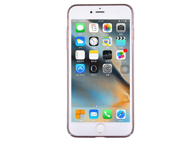 Чехол Just Must Decor III Series для Apple iPhone 7 plus (розово-золотистый, пластиковый)