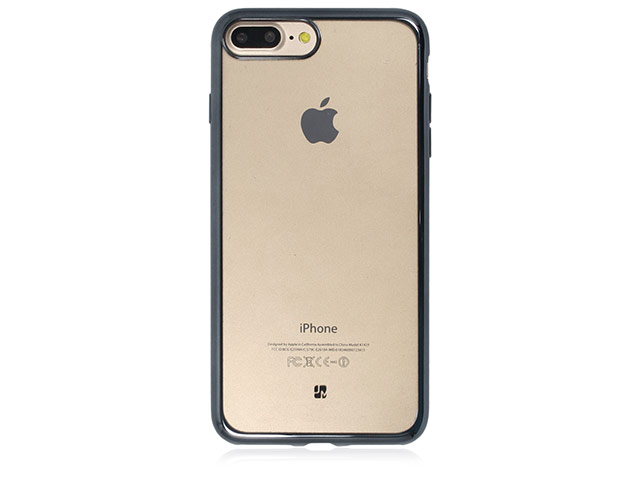Чехол Just Must Decor III Series для Apple iPhone 7 plus (черный, пластиковый)