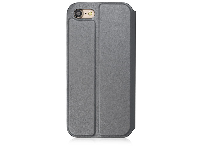 Чехол Just Must Slim II Collection для Apple iPhone 7 (серый, кожаный)